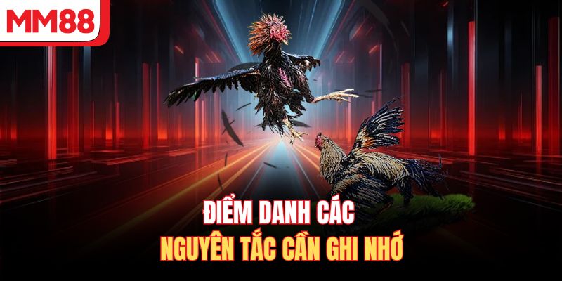 Điểm danh các nguyên tắc cần ghi nhớ